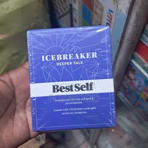 Icebreaker Deeper Talk Deck, a Set of Conversation Starter Cards.