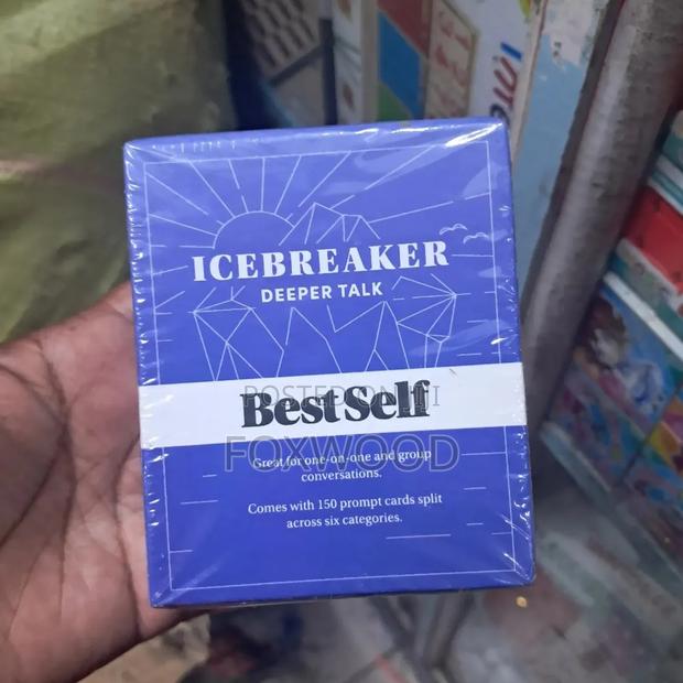 Icebreaker Deeper Talk Deck, a Set of Conversation Starter Cards. - thumbnail 4