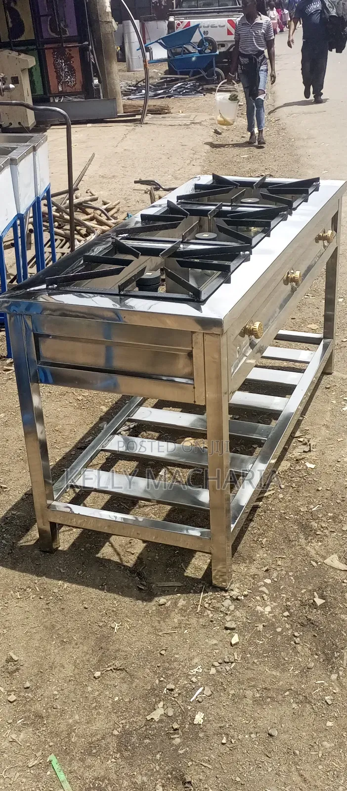 Three Burner Stainless Steel