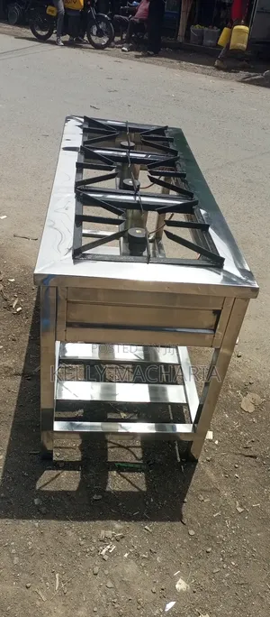 Three Burner Stainless Steel
