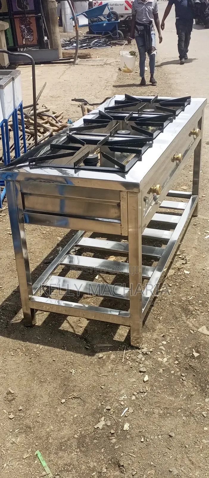 Three Burner Stainless Steel