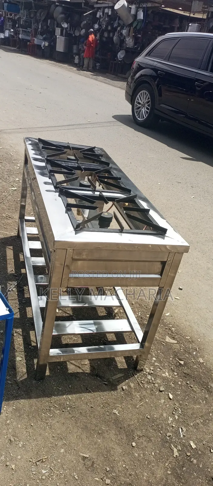 Three Burner Stainless Steel
