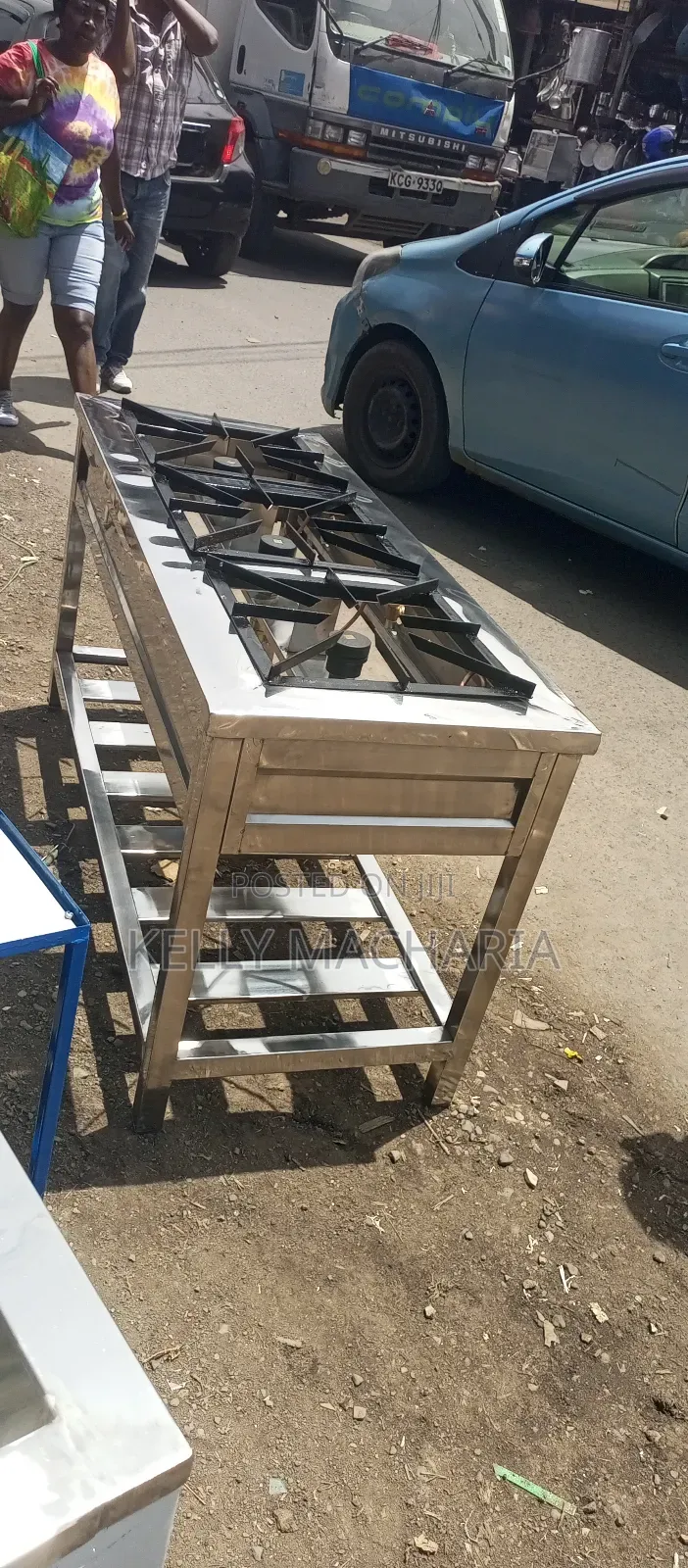 Three Burner Stainless Steel