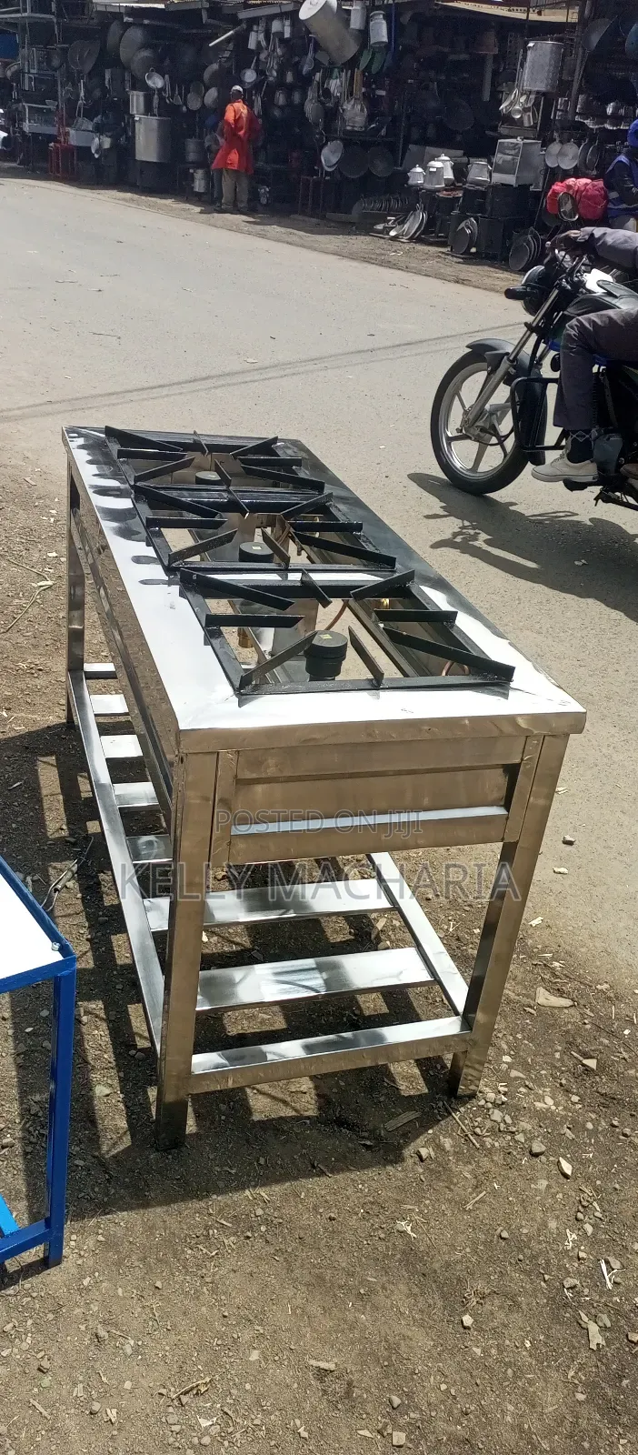 Three Burner Stainless Steel