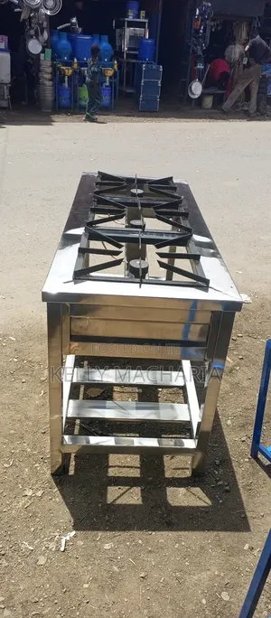 Commercial Stainless Steel Three Burner Gas Grill Jikos