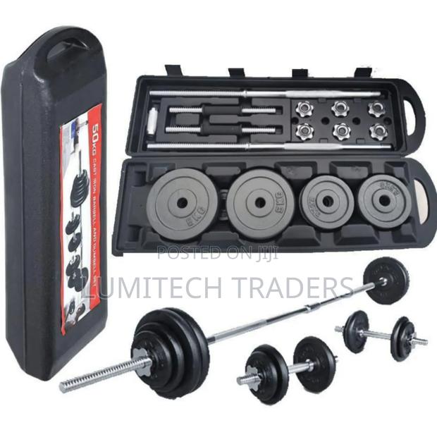 50 KGS York Dumbbell Set - main view