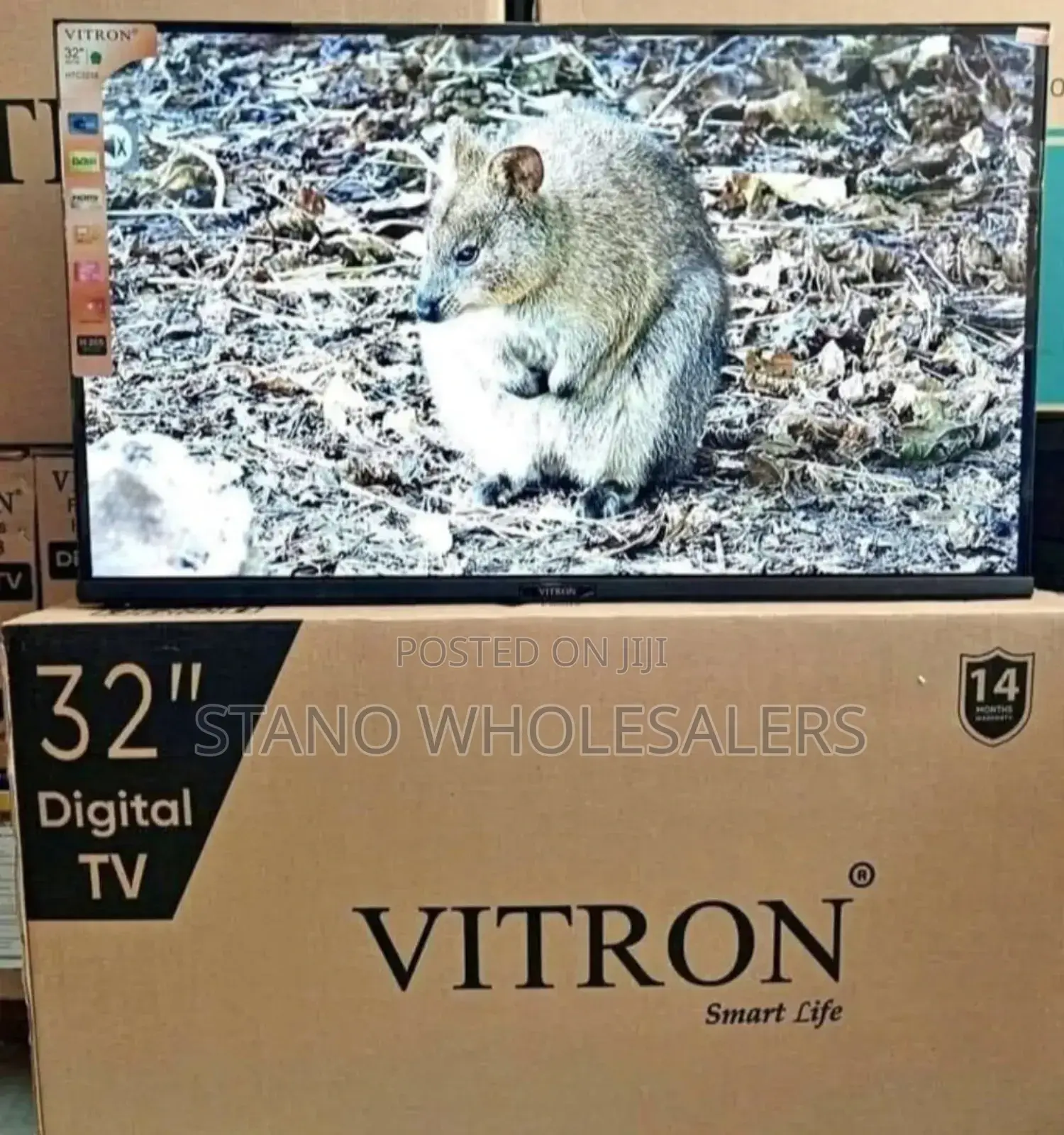 With Warranty Vitron 32 Inch Digital Tv