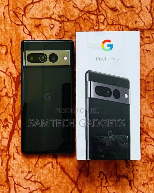 New Google Pixel 7 Pro 128 GB Black - thumbnail 3