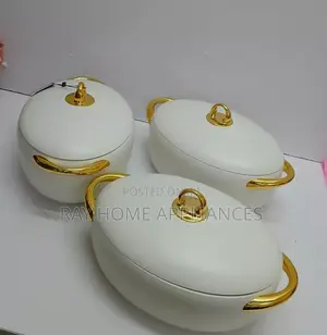 3pcs Luxury Forever Gold Hotpot Set 2l,2.5l,3.0l