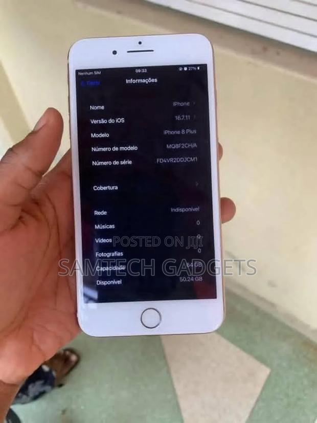 Apple iPhone 8 Plus 64 GB Rose Gold - thumbnail 3