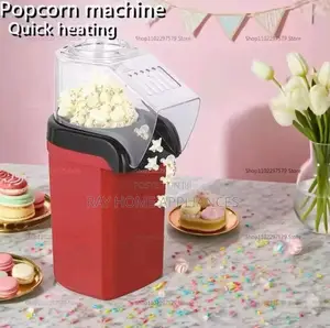 Portable Hot Air Popcorn Maker With Measuring Cup 1200w 240v