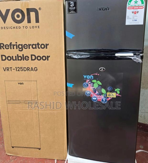 Von 125l Top Freezer Refrigerator