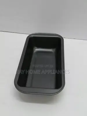 400gm Bread Baking Tin Material: Non-Stick Colour; Black