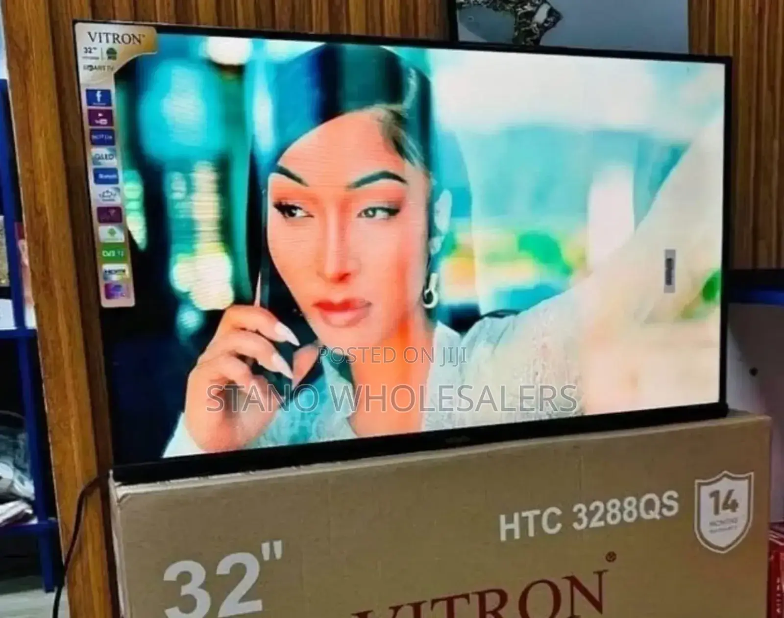 14 Months Warranty Vitron Qled 32 Inch Smart Tv