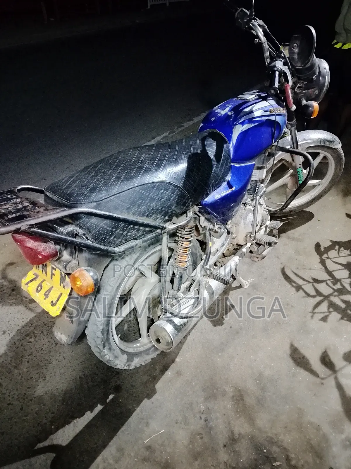 Bajaj Boxer 100 2022 Blue