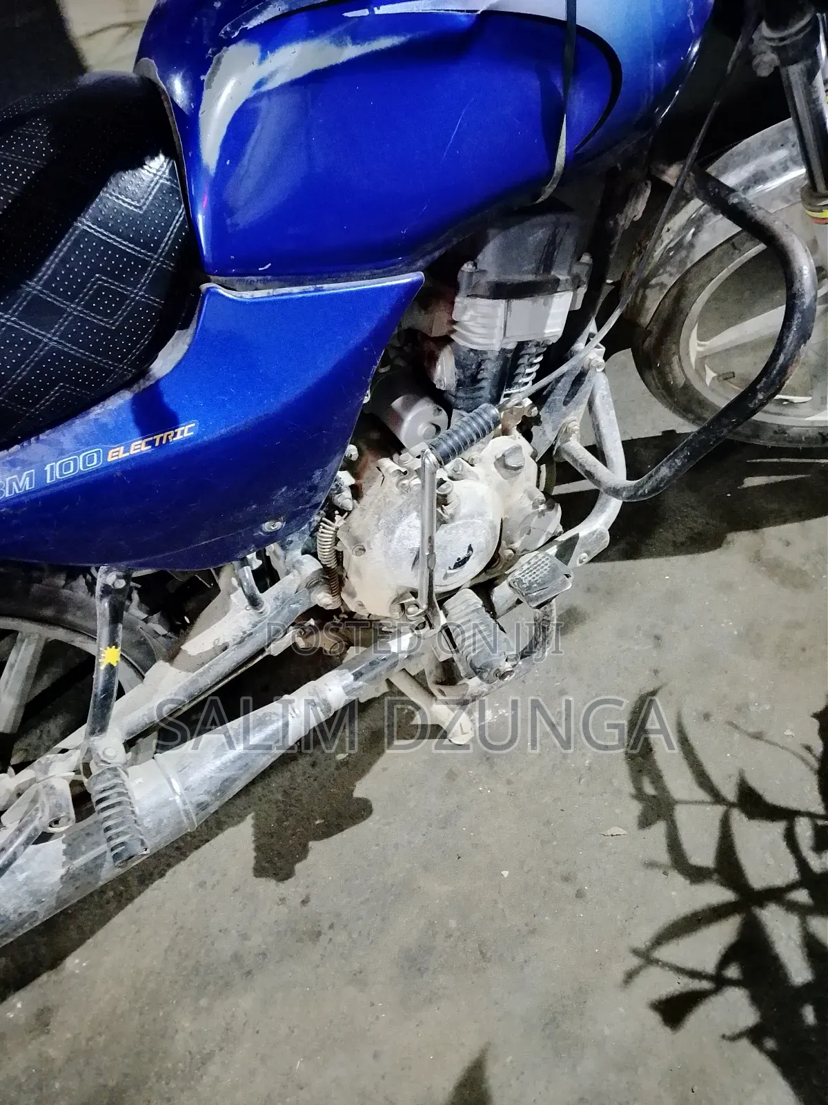 Bajaj Boxer 100 2022 Blue