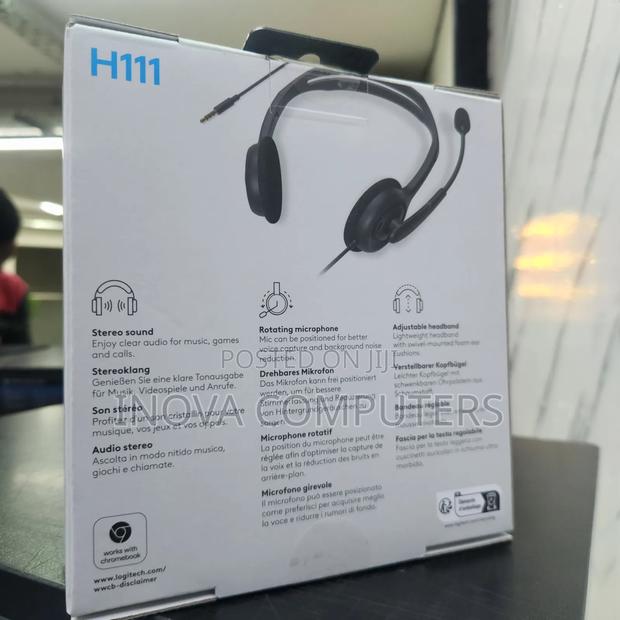 Logitech Logitech Stereo Headset H111 - thumbnail 4