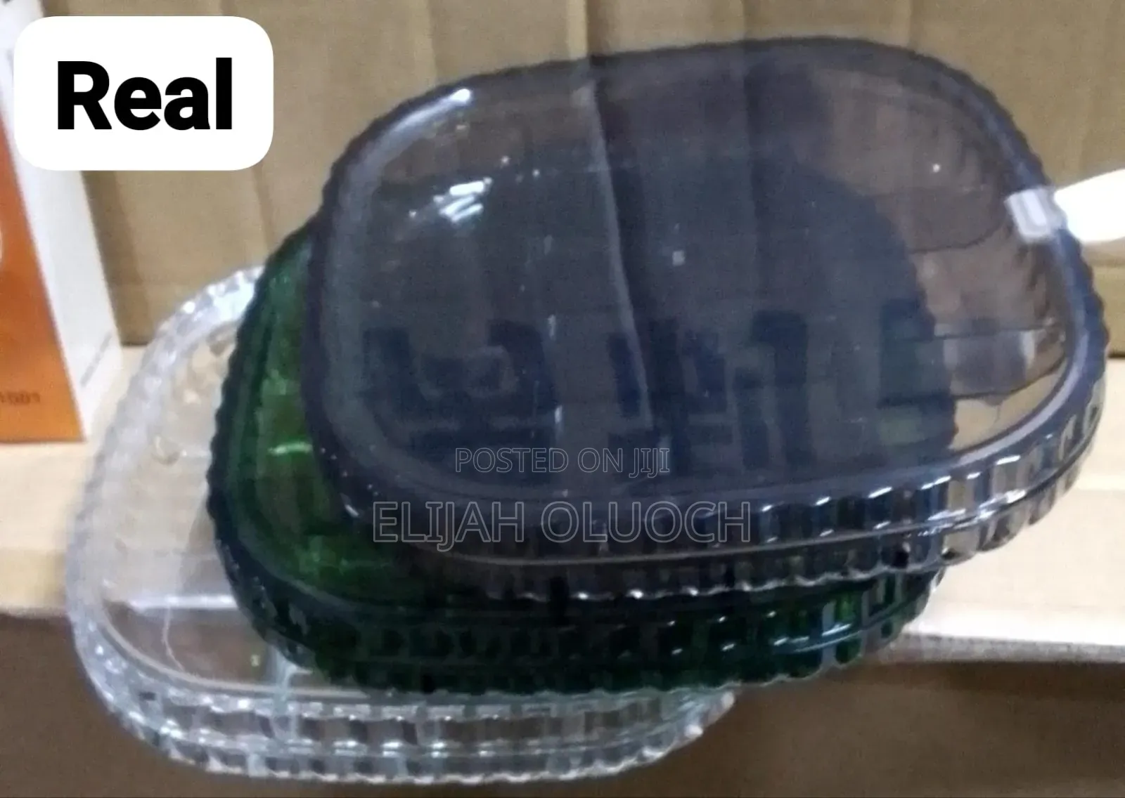 16 Slot Transparent Jewelry Box