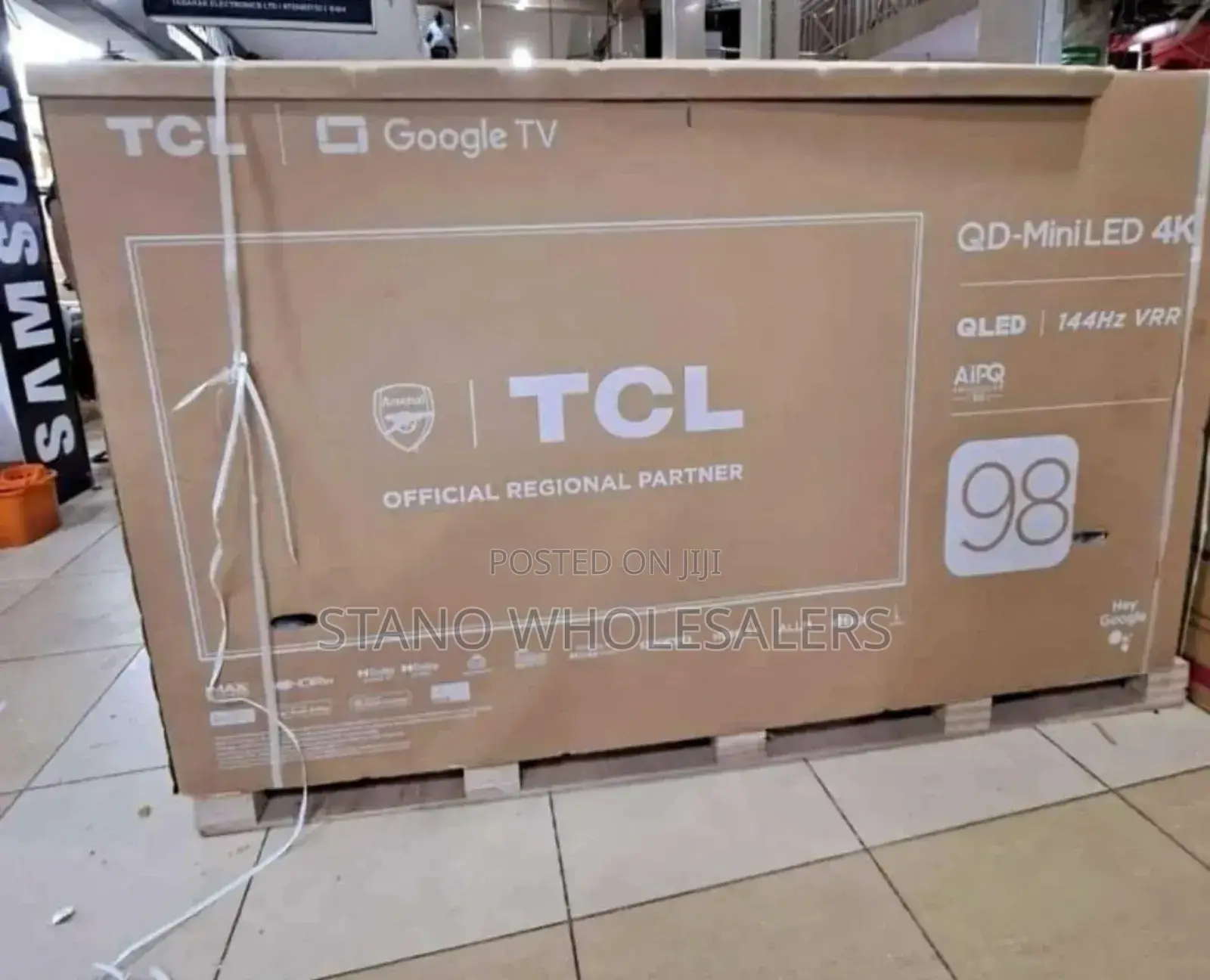 Youtube Netflix TCL 98 Inches C6k Qled Television