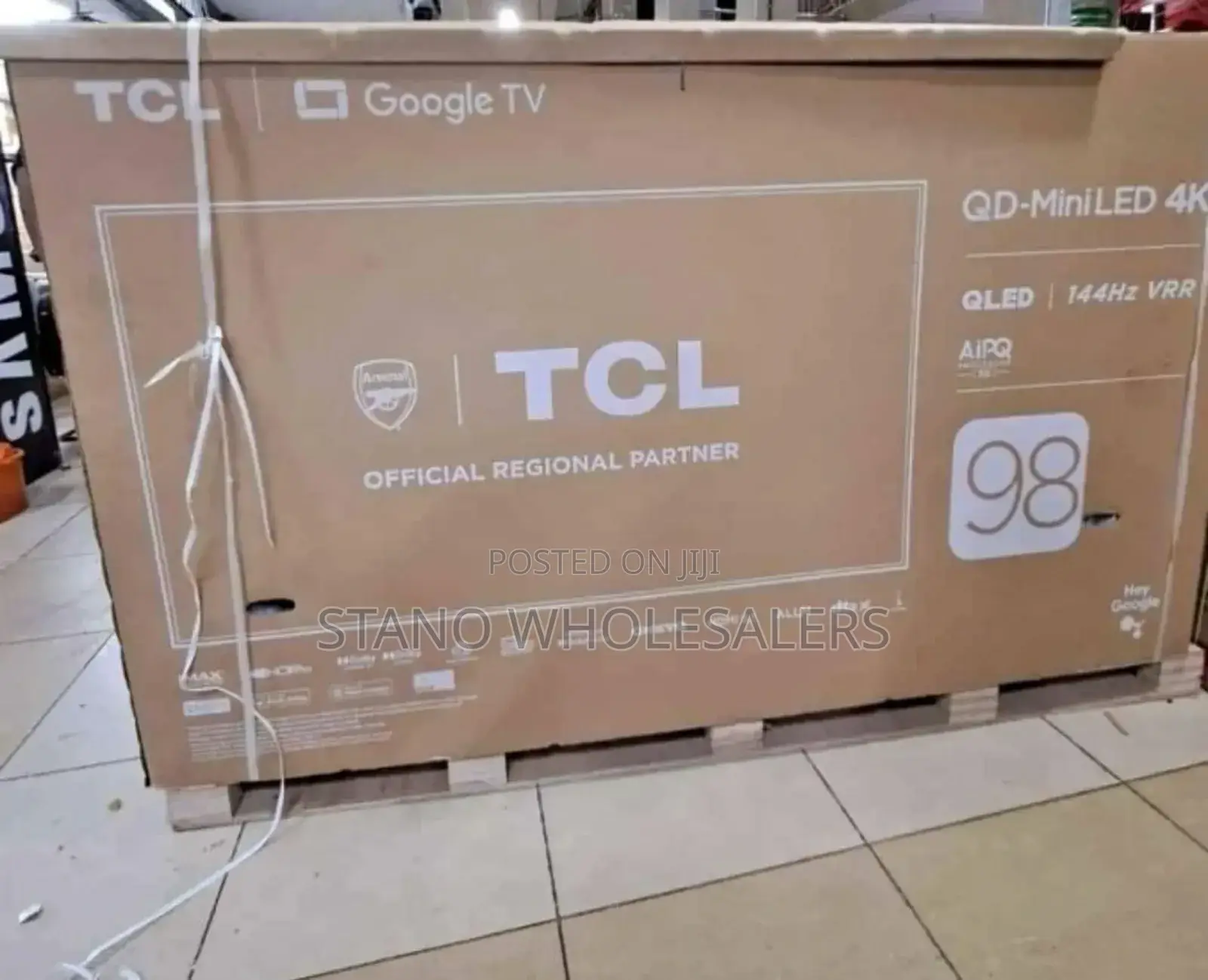 Bluetooth Enabled TCL 98 Inches C6k Qled Television