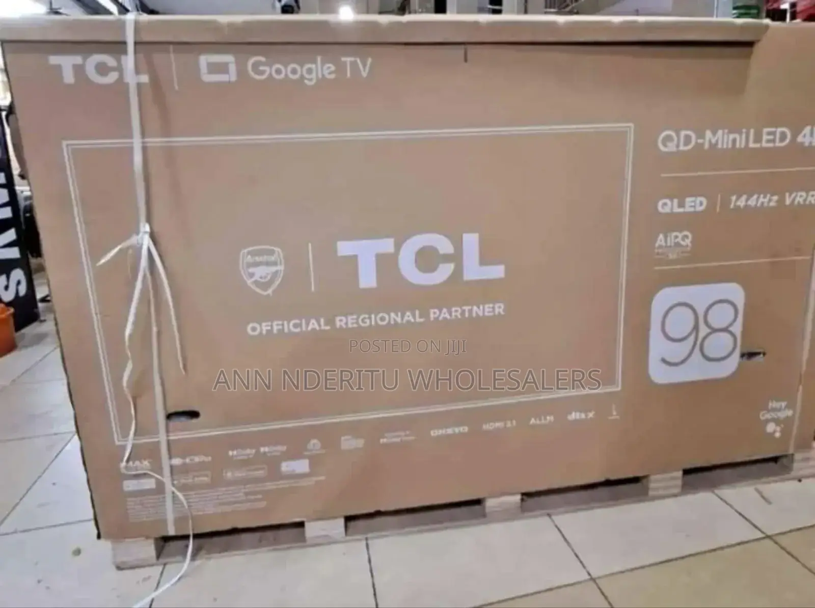 Bluetooth Enabled TCL 98 Inches C6k Qled Television