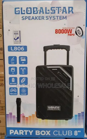 Globalstar Speaker 8 Inch