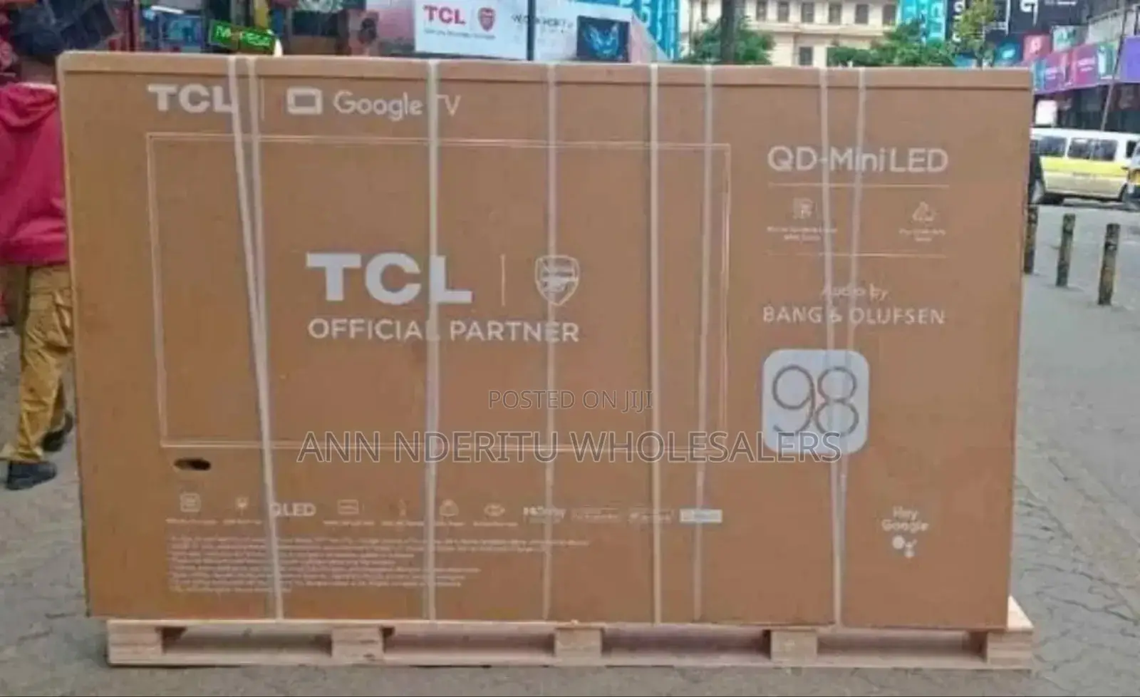 With Warranty TCL 98 Inches C6k Qled Television
