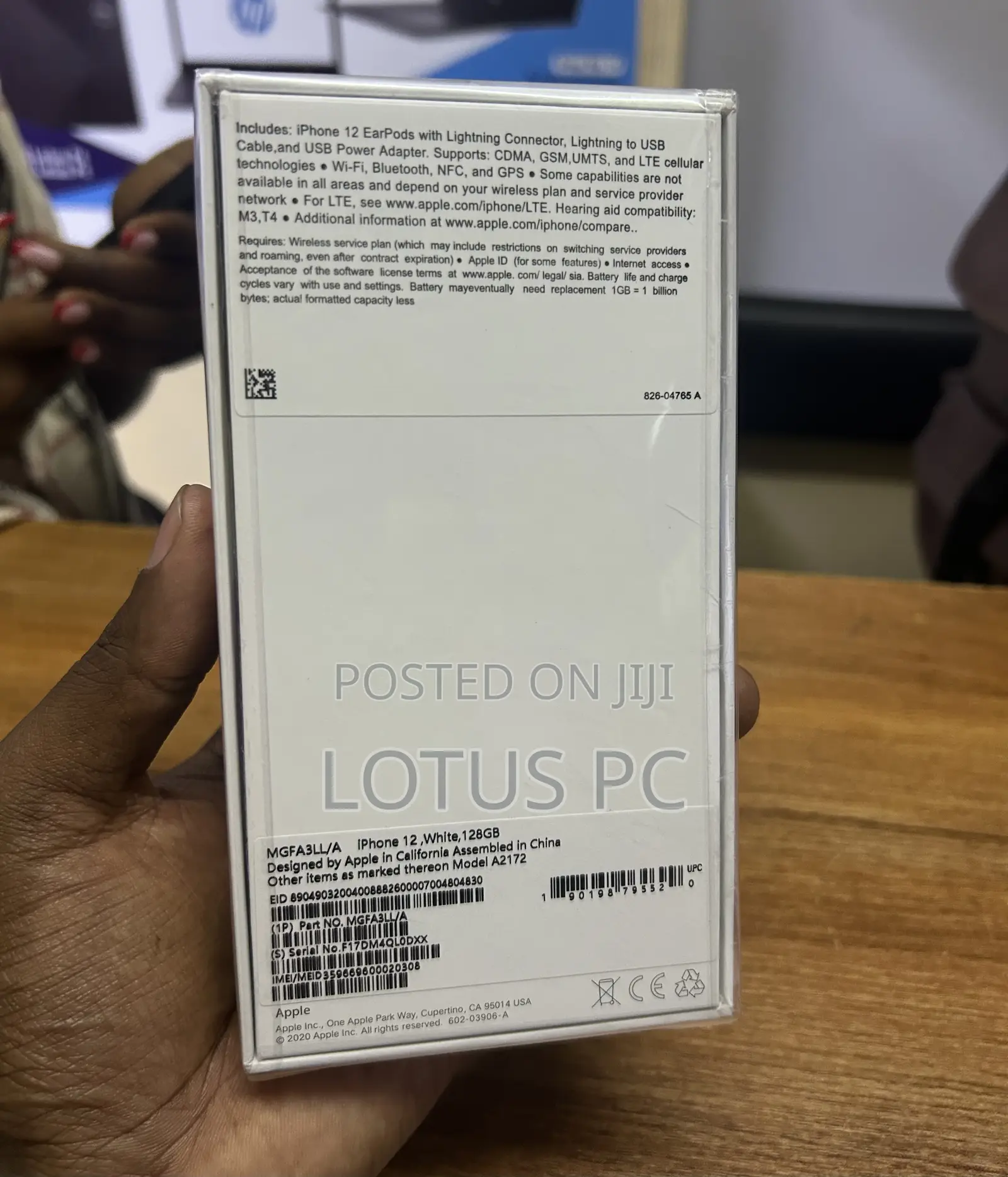 New Apple iPhone 12 128 GB White