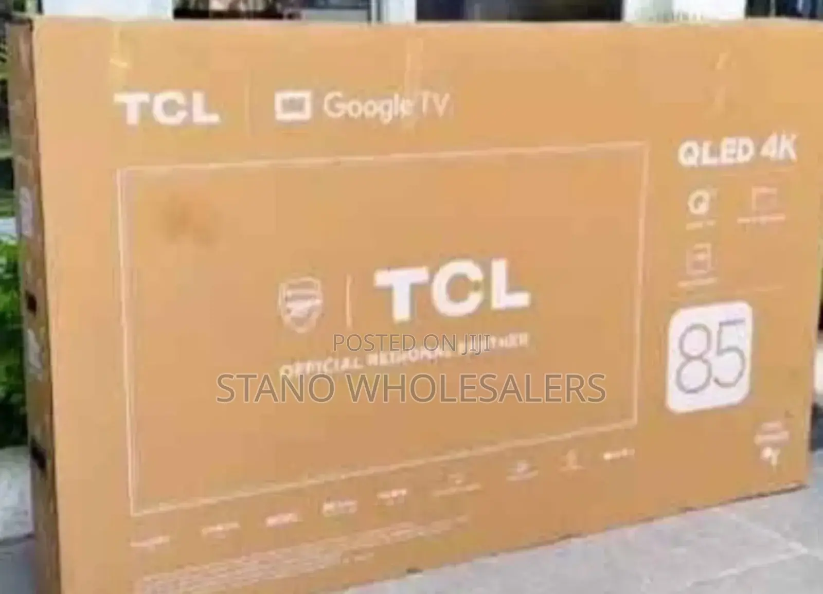 Youtube Netflix TCL 85 Inches C6 K Qled Television