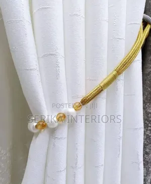 White Curtains Living Room Window Curtains Environmental Friendly