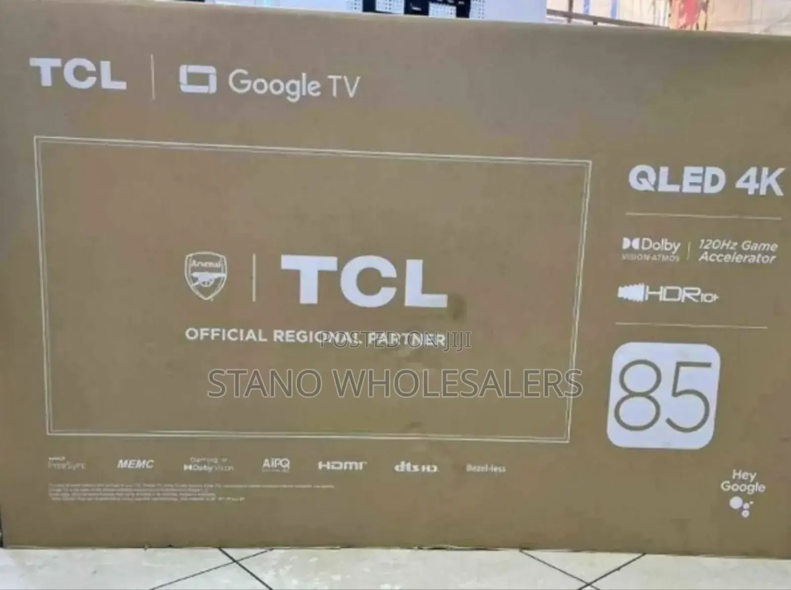 Wifi Enabled TCL 85 Inches C6 K Qled Television