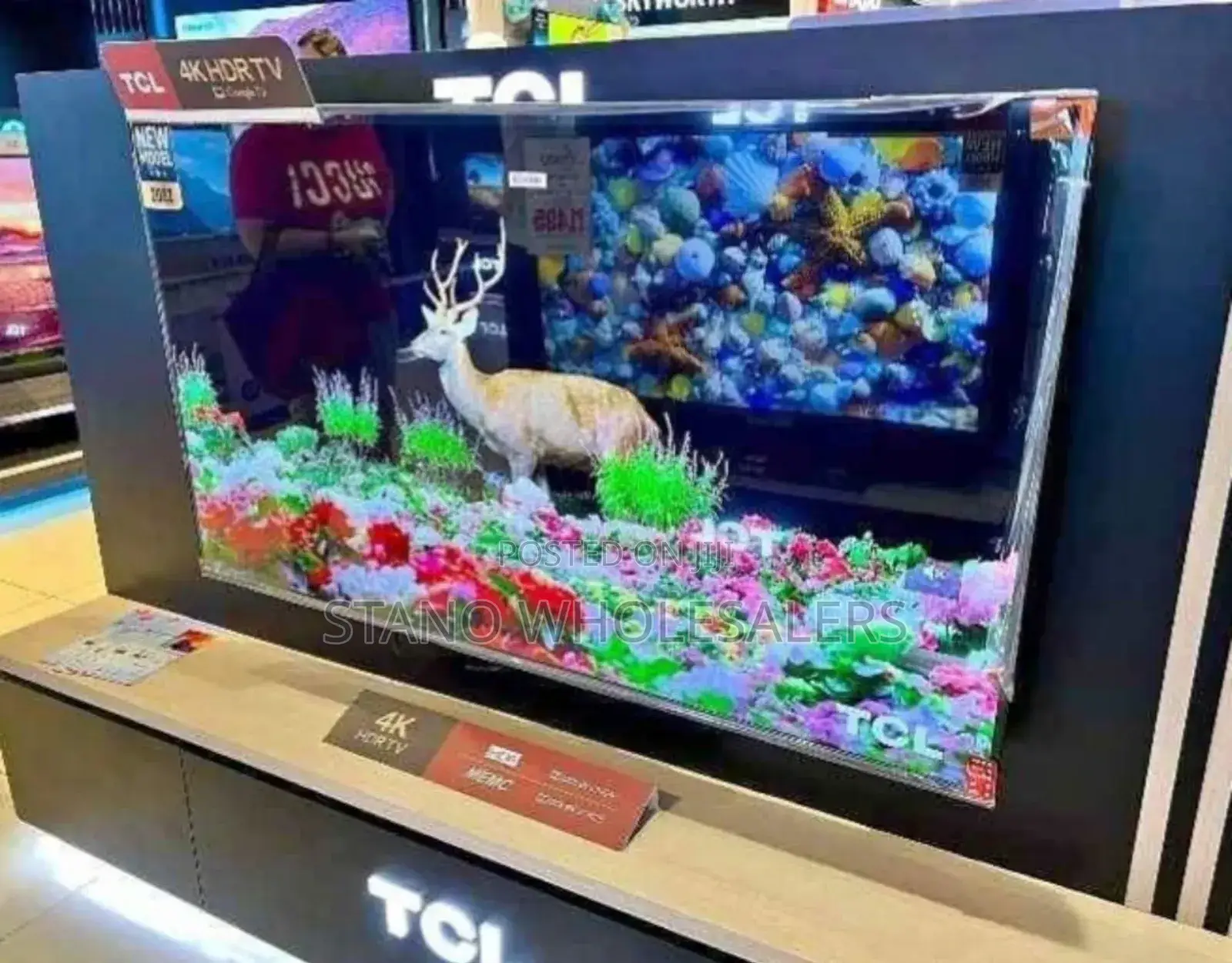Frameless TCL 85 Inches C6 K Qled Television