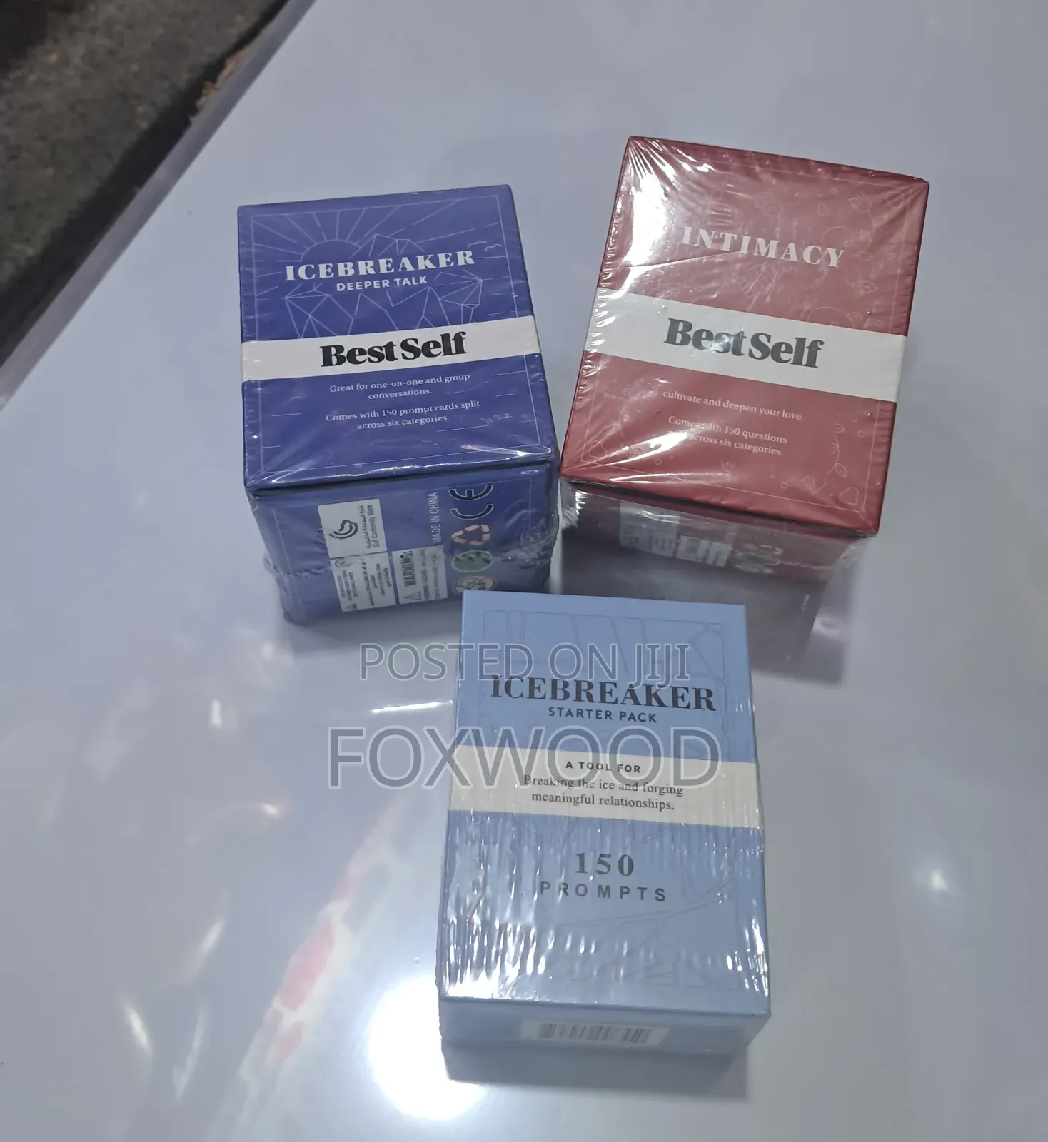 Icebreaker Deeper Talk, Intimacy, and Icebreaker 3pkts