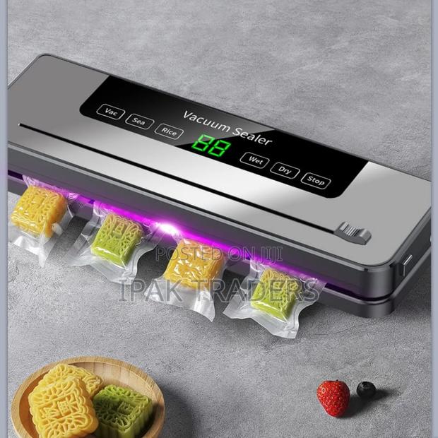 Electric Vacuum Sealer Machine With 20pcs Free Packaging Papers - main view