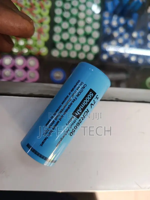 Pkcell Icr26650 3.7v 5000mah Rechargeable Lithium-Ion Battery.