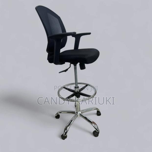 Adjustable Cashier Chair With Backrest