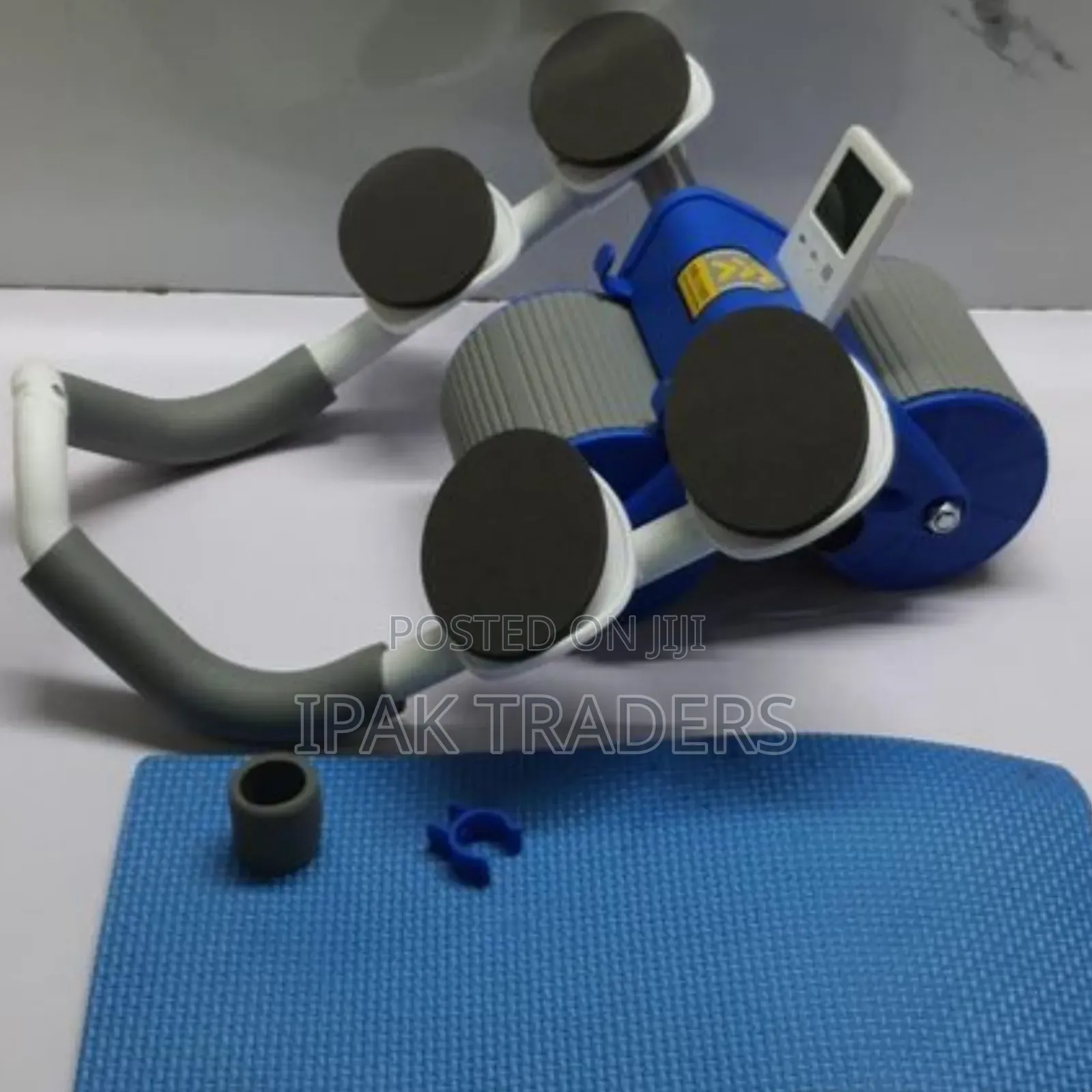 4 Elbow Pad Automatic Rebound Healthy Abdominal Wheel