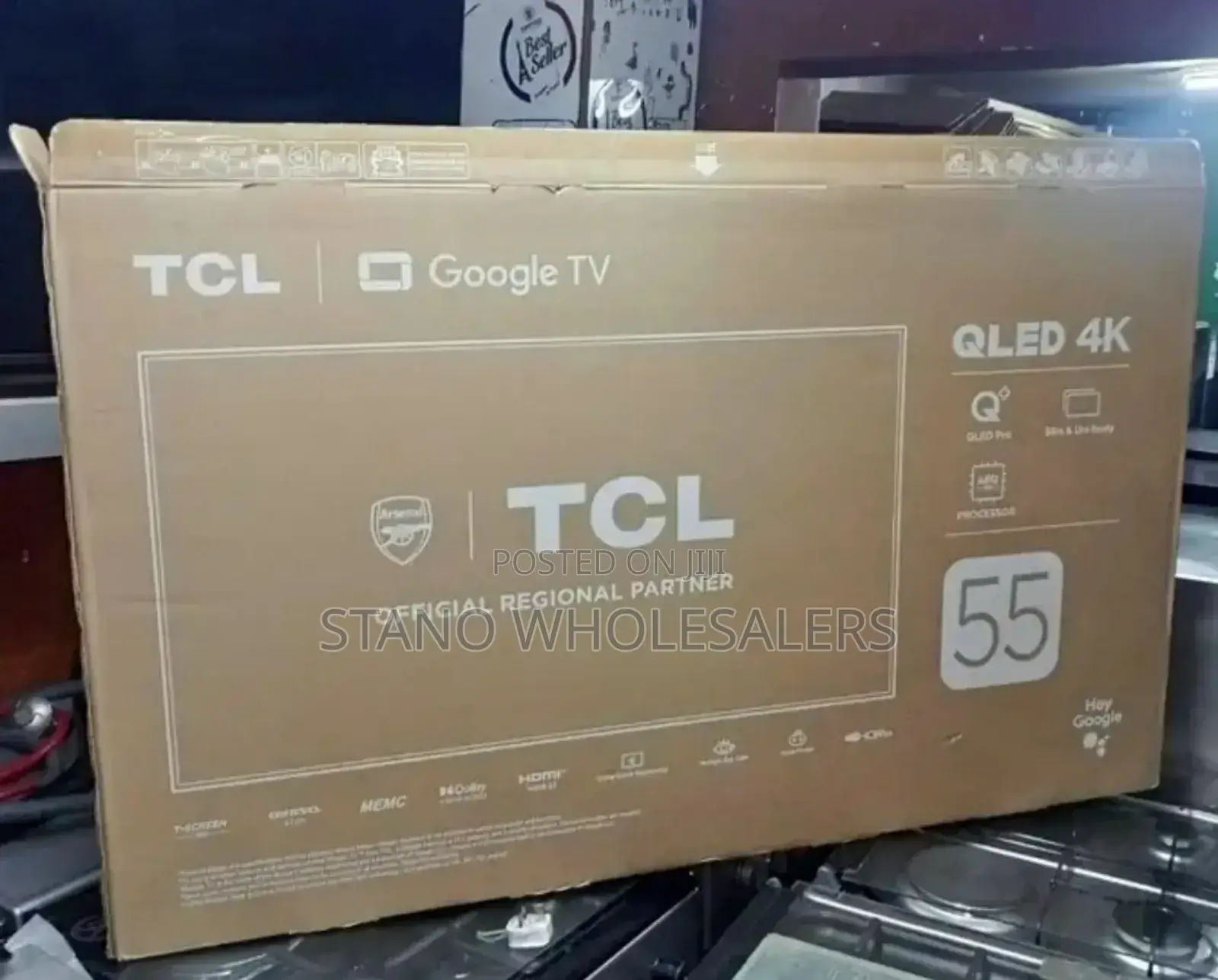 Wifi Enabled TCL 55 Inch Android Tv 4 K