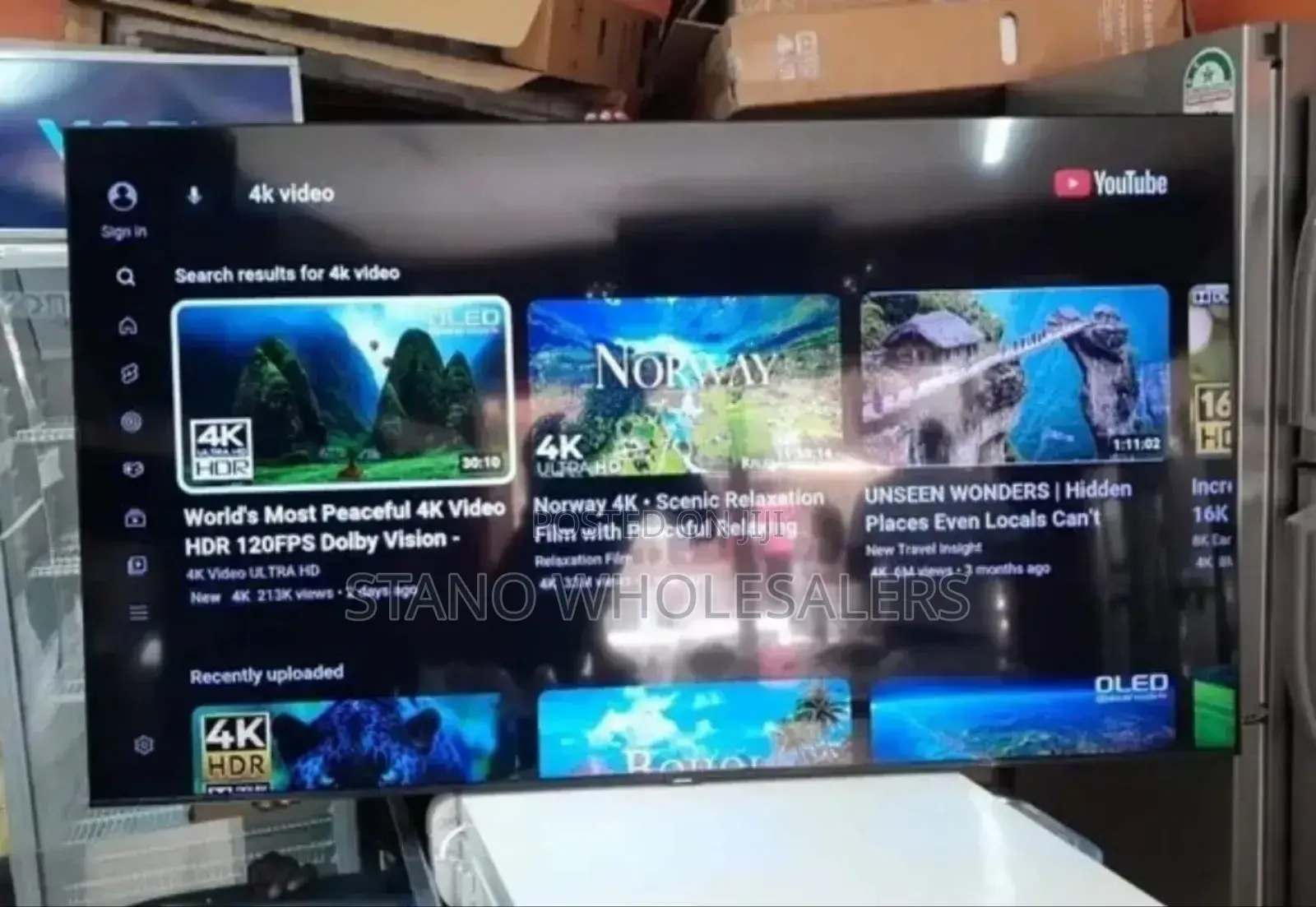 Youtube Netflix TCL 55 Inch Android Tv
