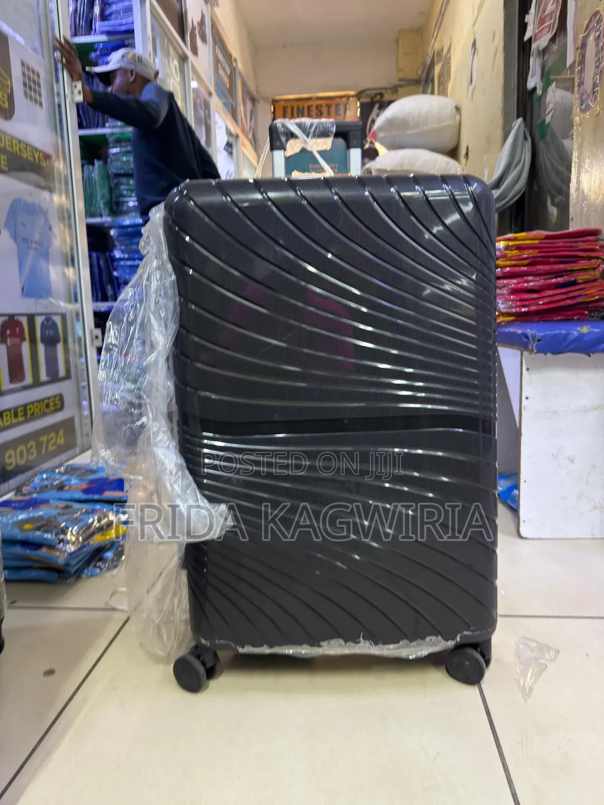 Large Size Rubber Suitcase 
Height 66cm
