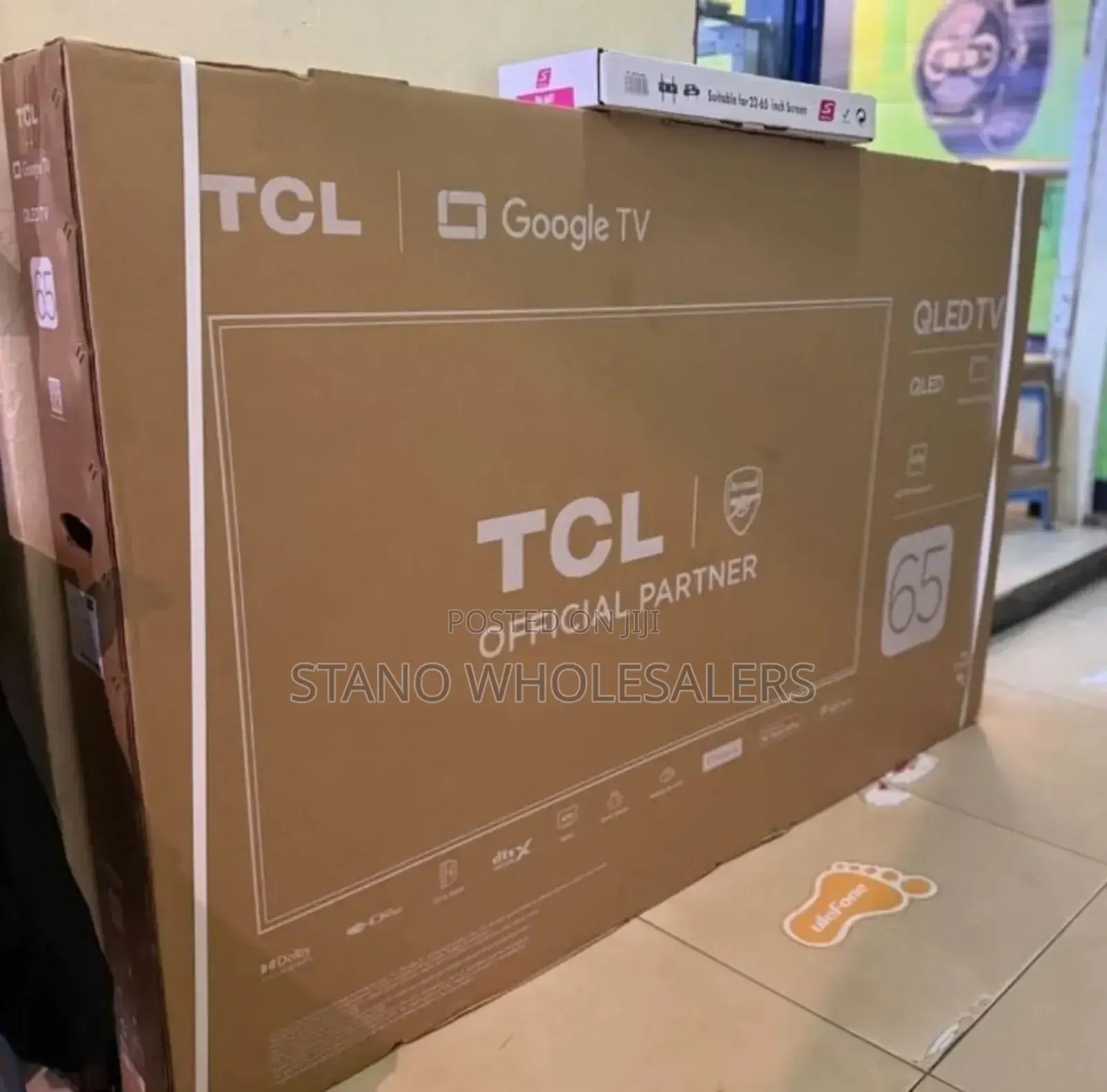 Frameless TCL 65 Inch Qled Tv
