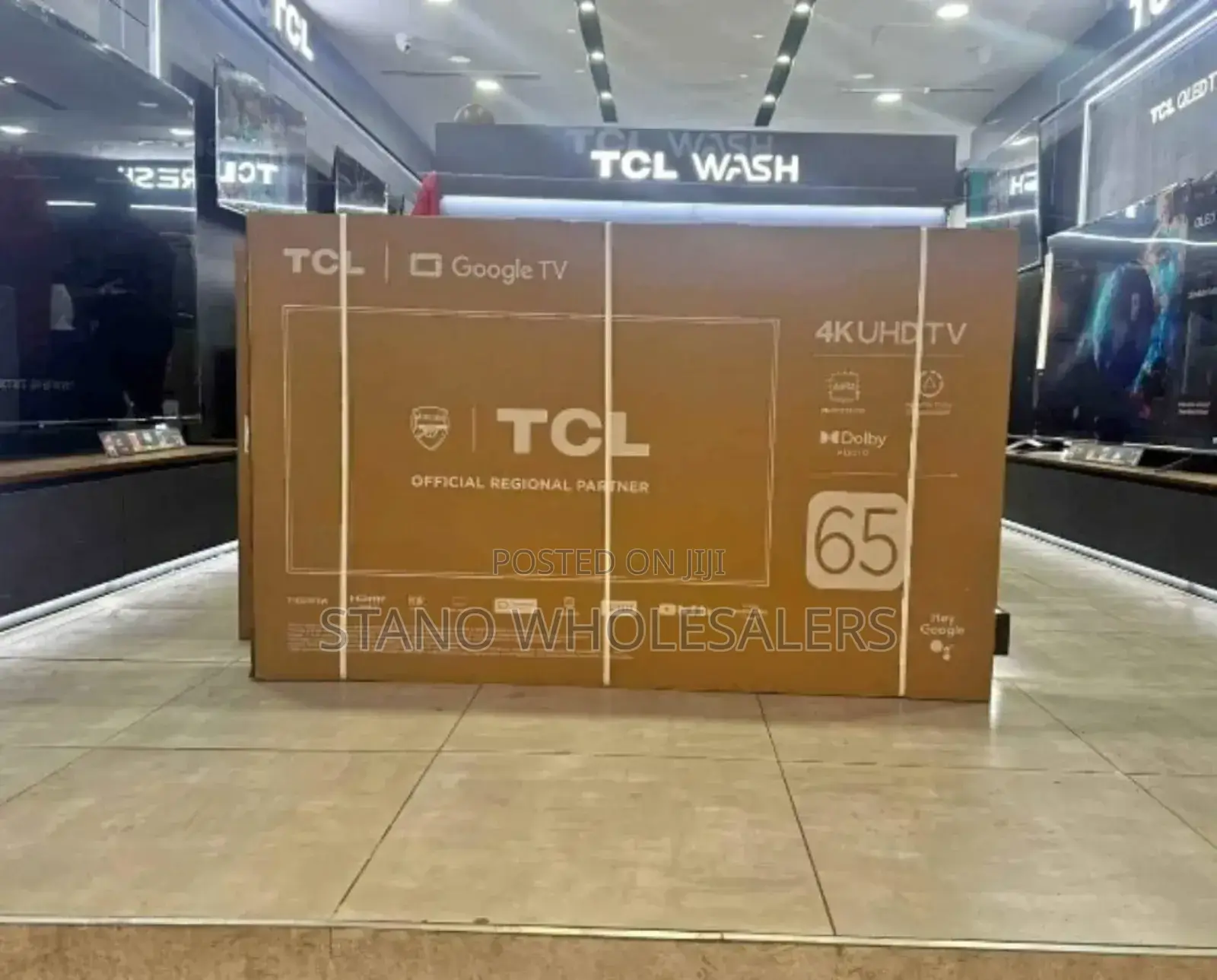 Pre - Installed Apps Frameless TCL 65 Inch Qled Tv