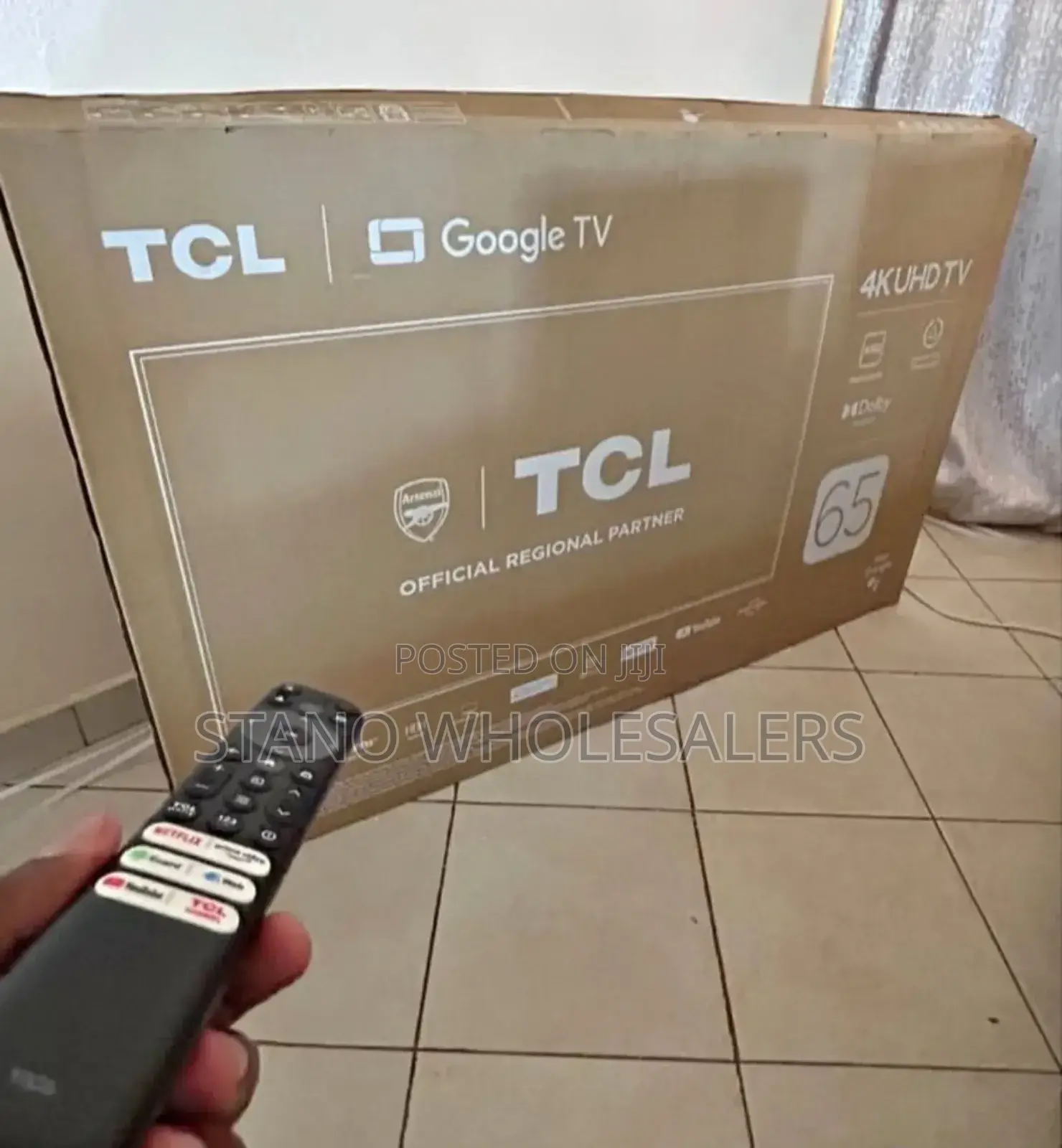 Google Tv Frameless TCL 65 Inch Qled Tv