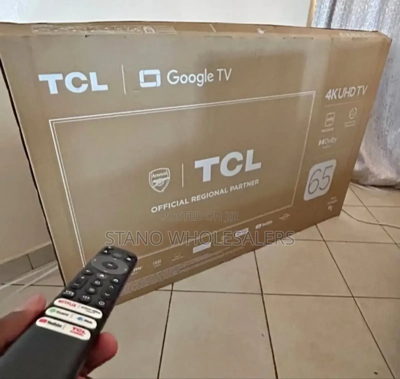 Google Tv Frameless TCL 65 Inch Qled Tv