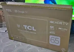 4 K HDR Google Tv TCL 65inch