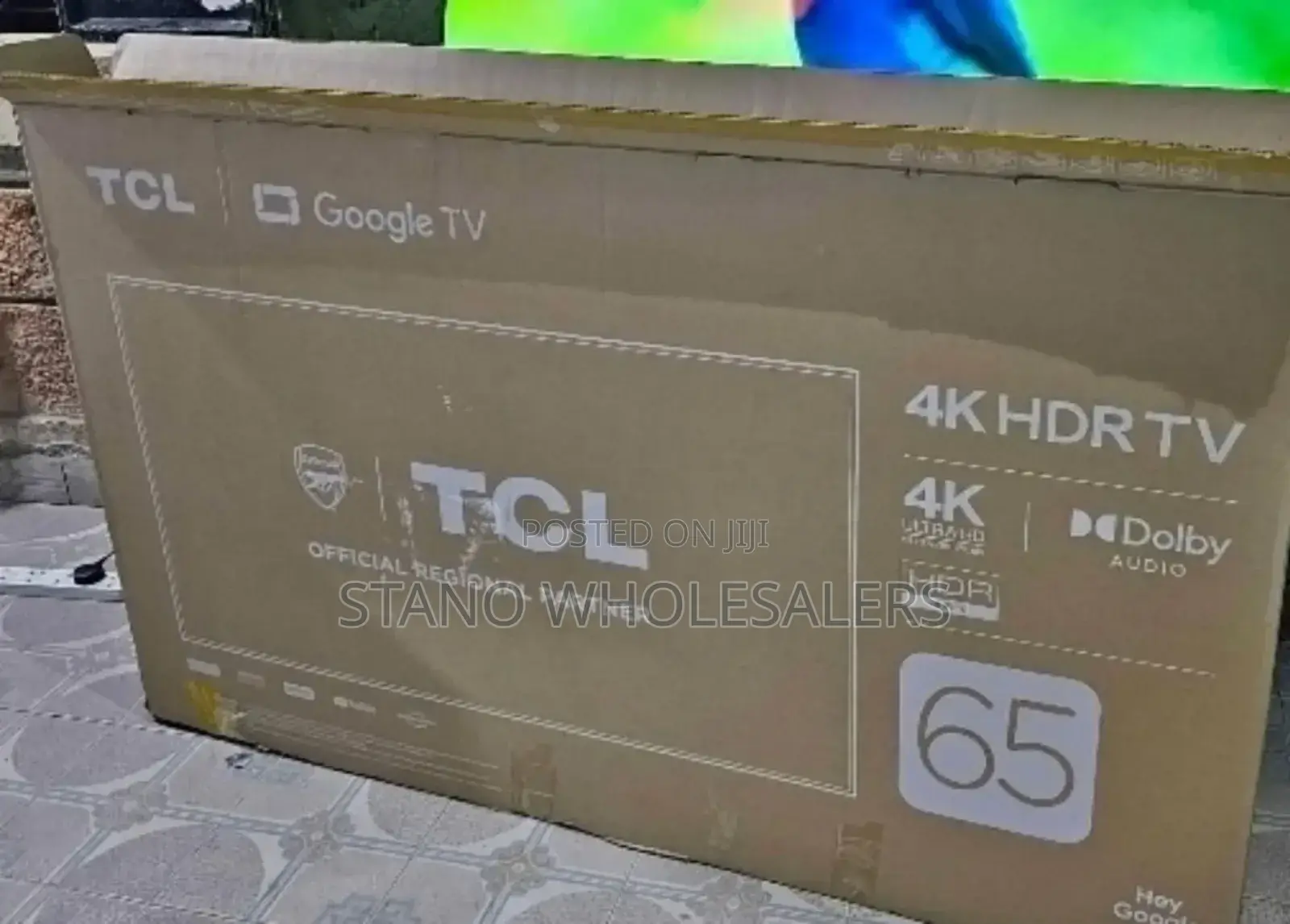 4 K HDR Google Tv TCL 65inch