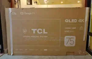 Frameless TCL 75 Inch Qled Tv