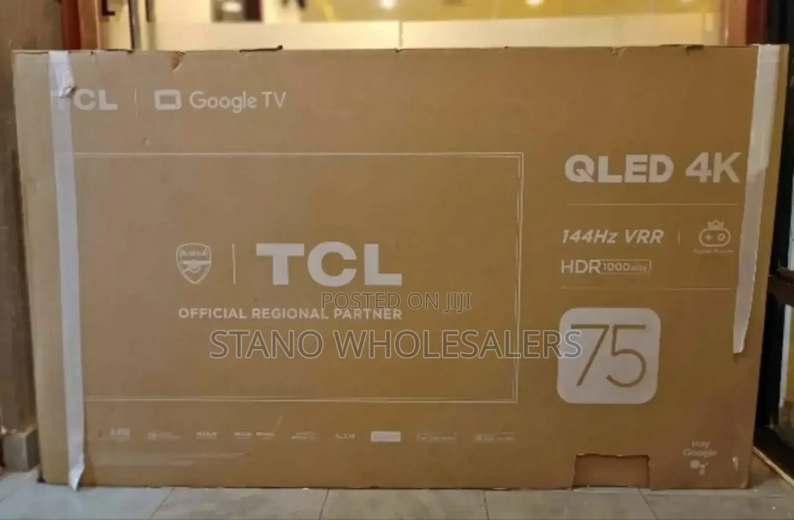 Bluetooth Enabled TCL 75 Inch Qled Tv
