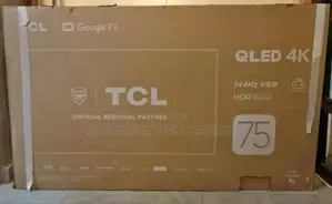 Bluetooth Enabled TCL 75 Inch Qled Tv