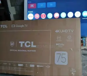 14 Months Warranty TCL 75 Inch Qled Tv